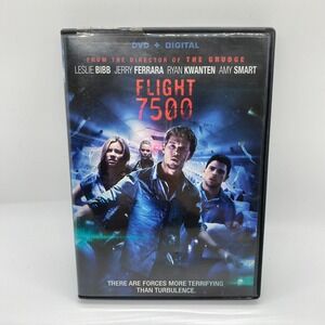 Lionsgate Flight 7500 DVD Movie PG-13 Black Good Supernatural Horror Thriller